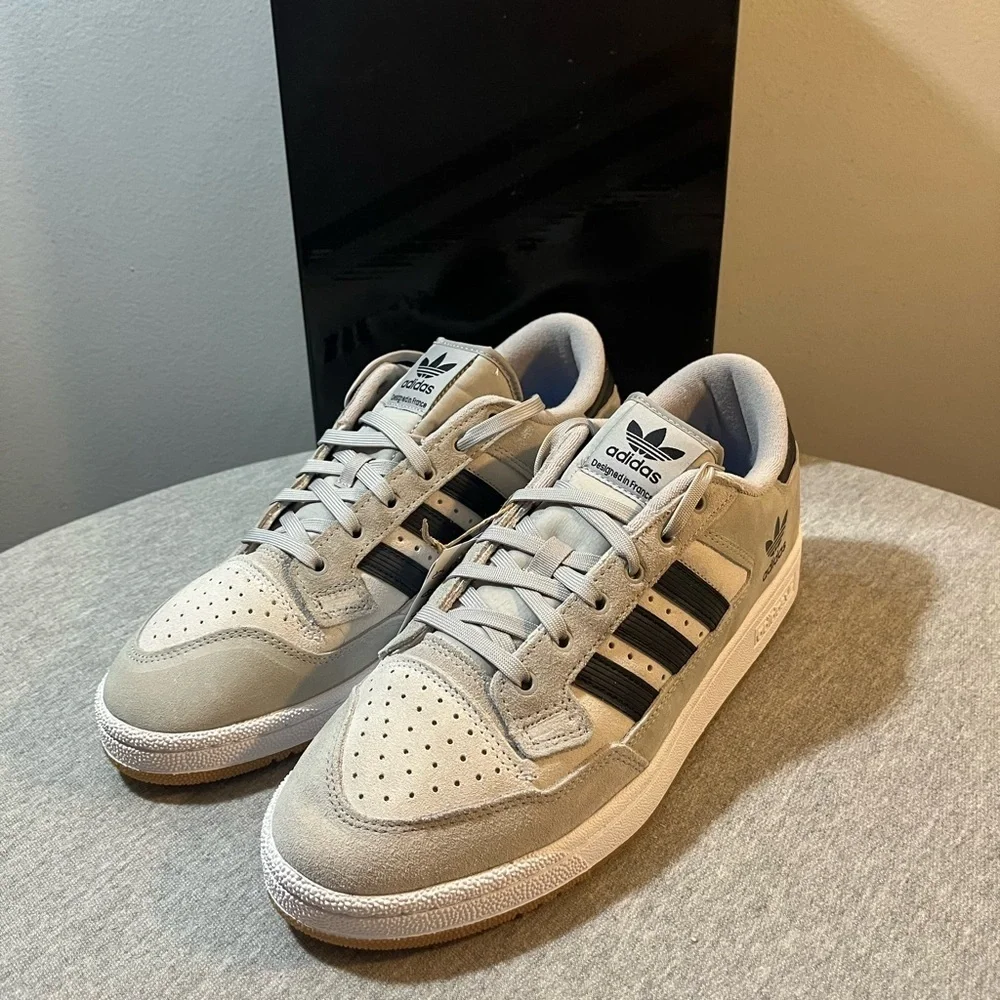 Adidas Centennial 85 Low ADV Grey Black Gum Sneaker Men's Shoe Size 11 - JQ5355‍